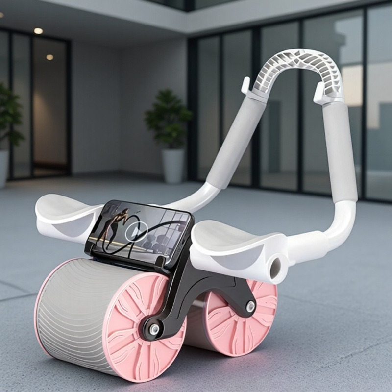 Ab Roller Wheel With Elbow Support - Тренажер для автоматического отскока, компрессии и