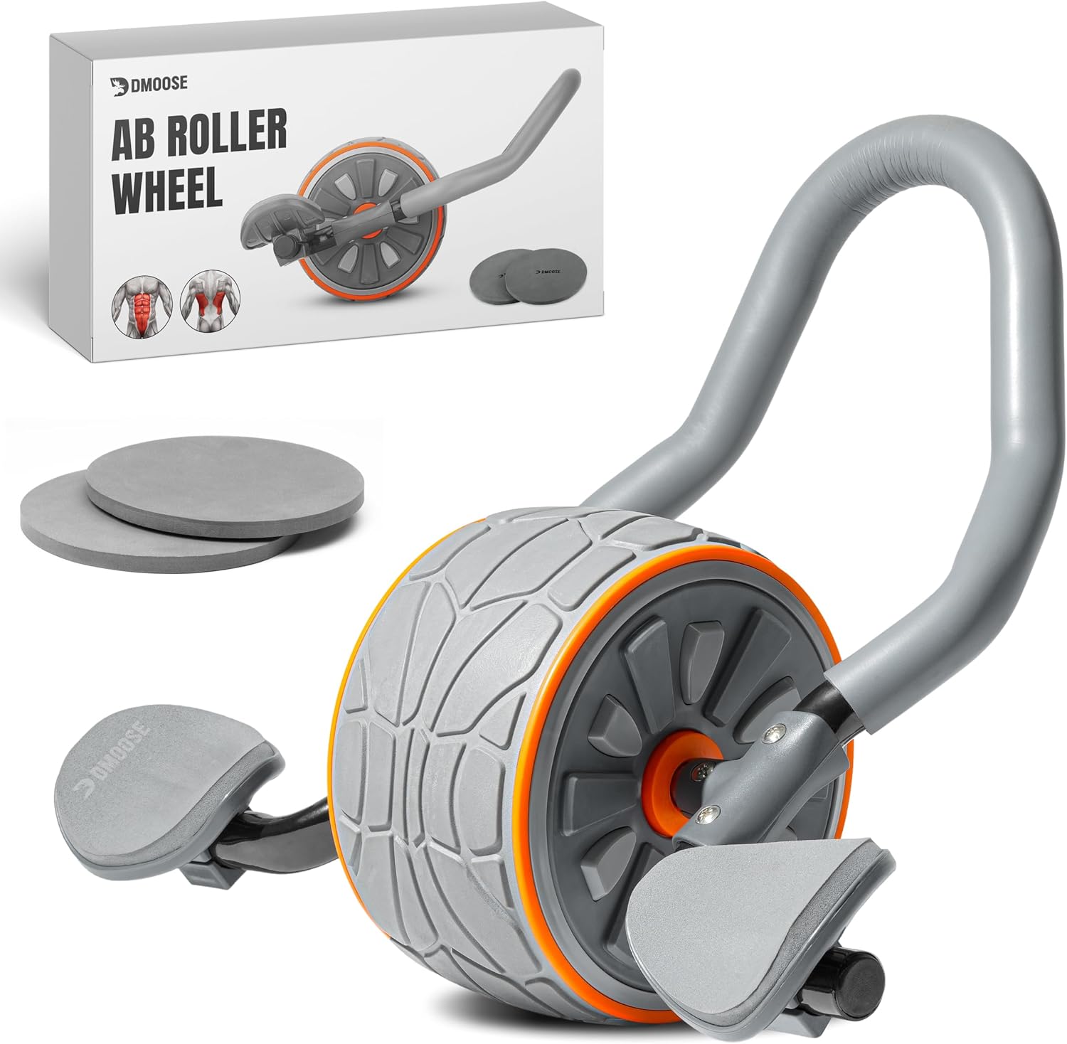 Роликовое колесо для пресса DM – обзор и цена Ab Roller Wheel With Elbow Support