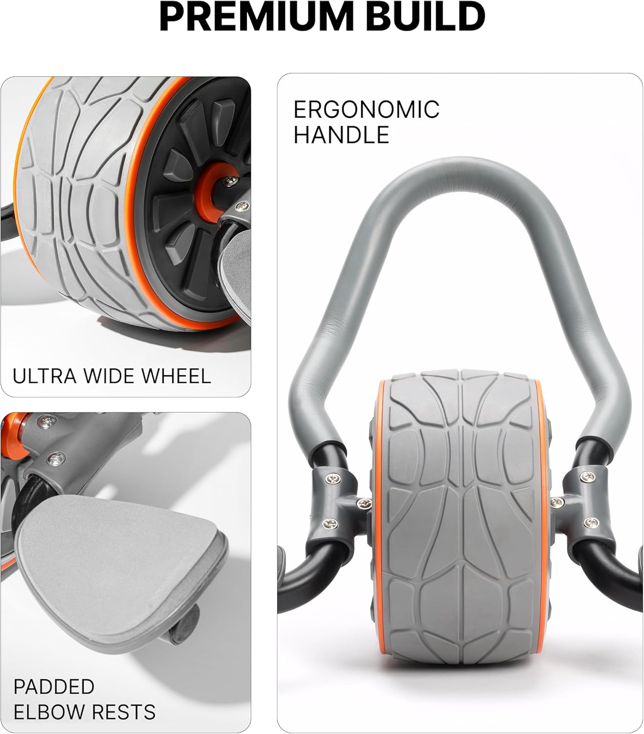 Роликовое колесо для пресса DM – обзор и цена Ab Roller Wheel With Elbow Support
