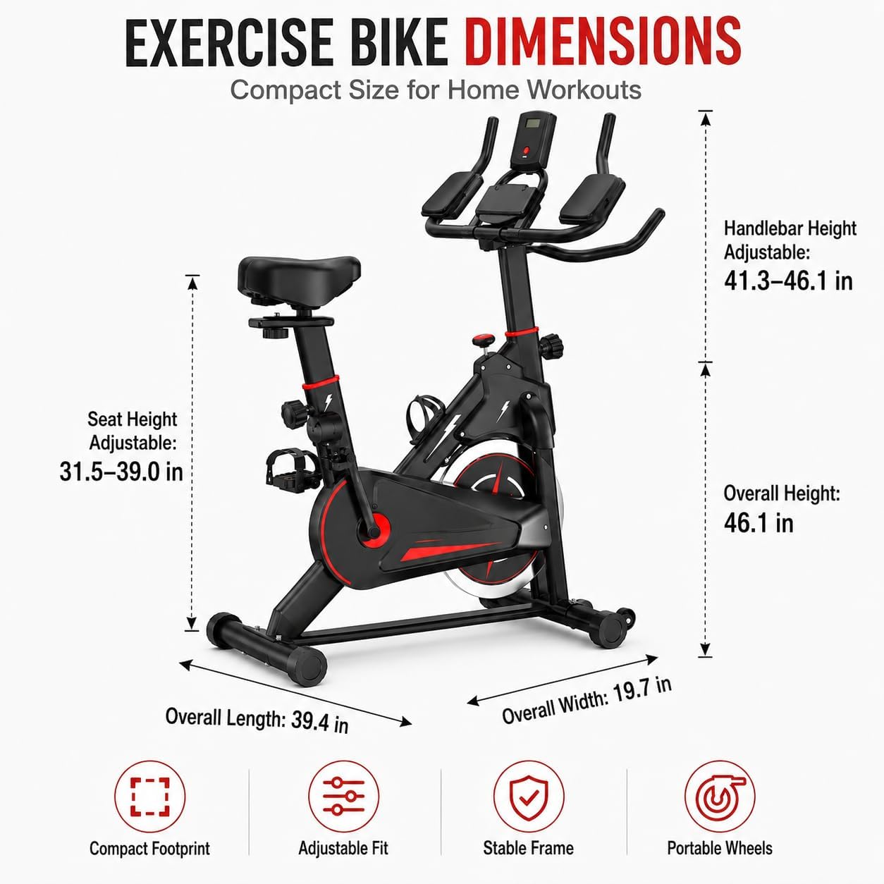 Велотренажер с магнитным сопро – обзор и цена Exercise Bike Magnetic Resistance