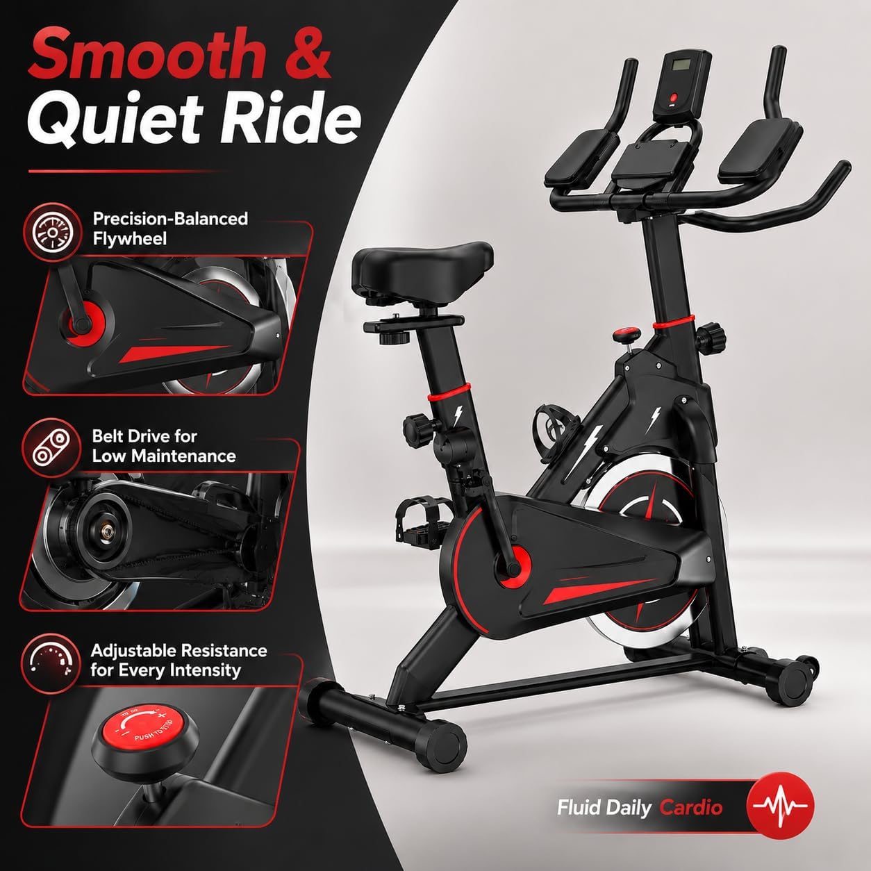 Велотренажер с магнитным сопро – обзор и цена Exercise Bike Magnetic Resistance