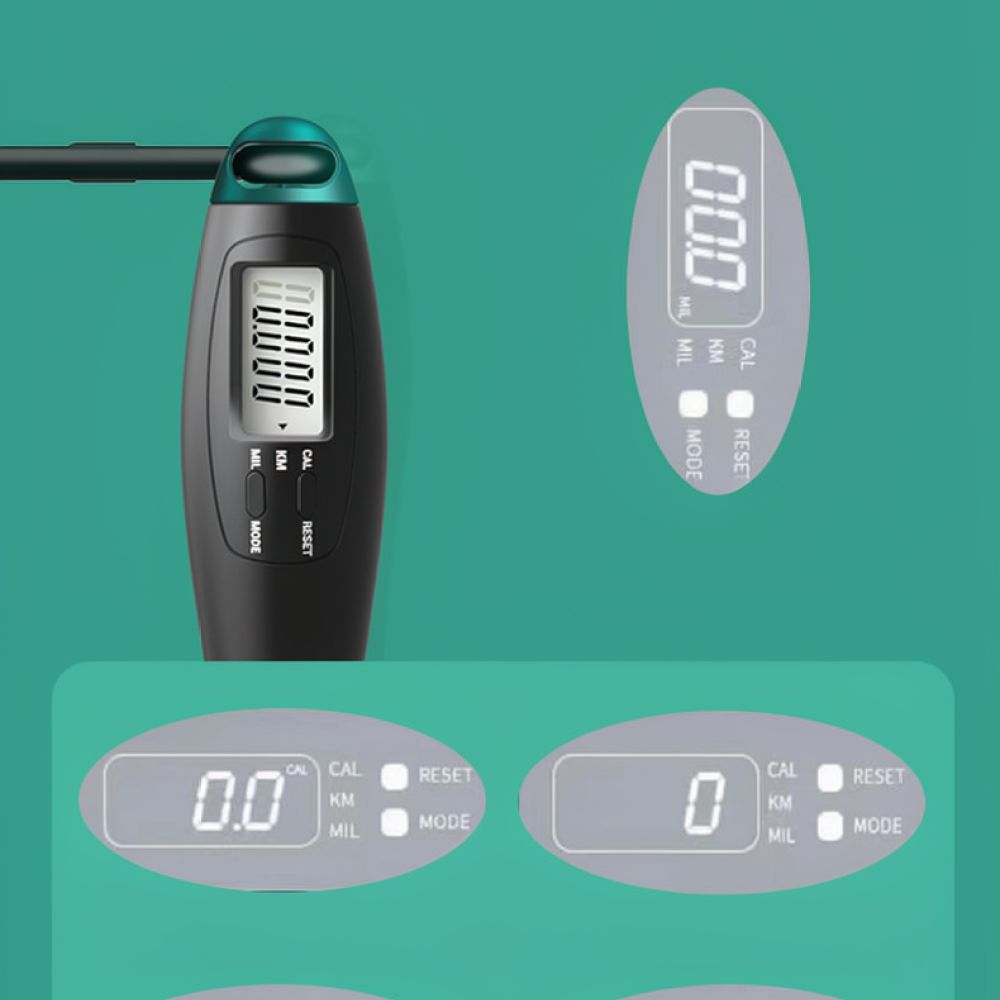 Цифровая умная скакалка с утяж – обзор и цена Smart Jump Rope Digital Counter
