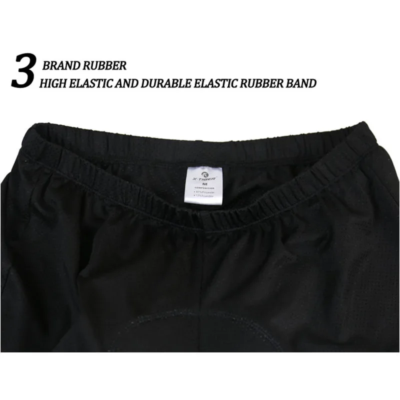 X-Tiger велосипедные шорты с д – обзор и цена Padded Cycling Shorts 5D Gel